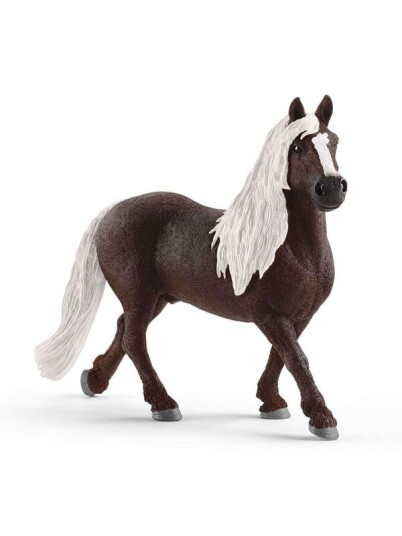 Schleich Black Forest Stallion Figur i Plast 13 cm Svart