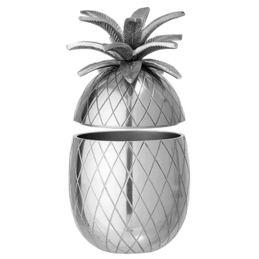 Bloomingville Yuichi Ice Bucket - Silver - Ø13XH24CM Bloomingville Yuichi Ice Bucket - Silver - Ø13XH24CM