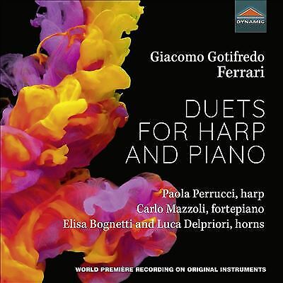 MediaTronixs Perrucci/Mazzoli/Bognetti : Giacomo Gotifredo Ferrari: Duets for Har CD Pre-Owned