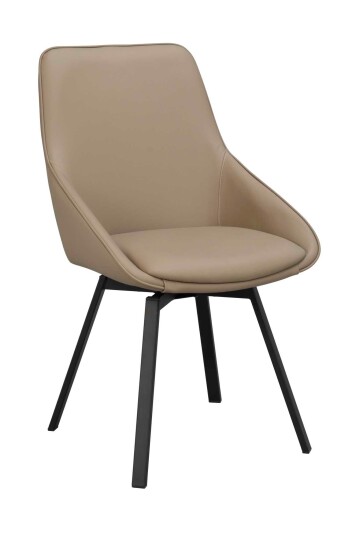 Rowico Home Alison spisestuestol Beige/svart Beige
