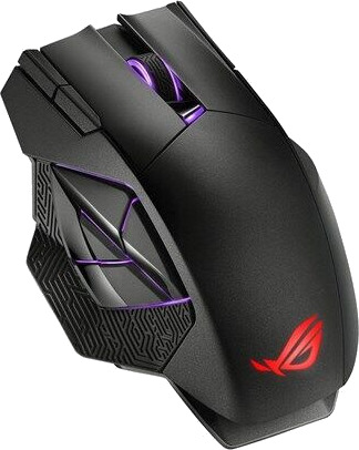 ASUS ROG Spatha X Gamingmus 19000 DPI Trådløs med RGB-lys Svart ASUS ROG Spatha X Gamingmus 19000 DPI Trådløs med RGB-lys Svart
