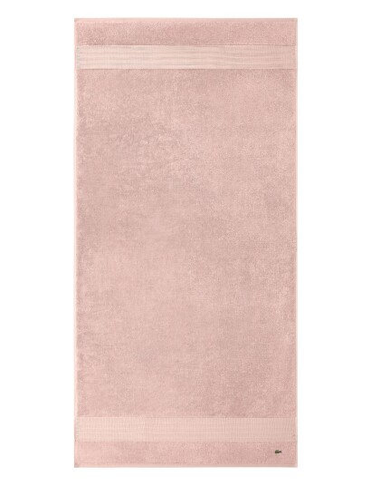 Lacoste Home Llecroco Bath Towel - Pink - 70X140CM