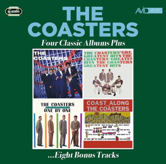 The Coasters Four Classic Albums Plus (The Coasters / Greatest Hits / One By One / Coast Along With The Coasters) CD The Coasters Four Classic Albums Plus (The Coasters / Greatest Hits / One By One / Coast Along With The Coasters) CD