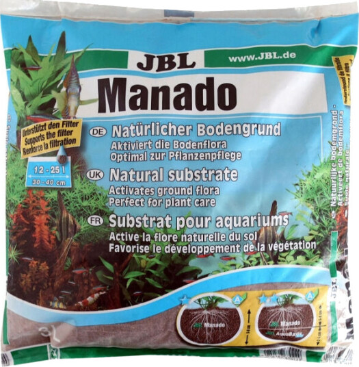 Jbl Manado Natural Akvariegrus 3 Liter Jbl Manado Natural Akvariegrus 3 Liter