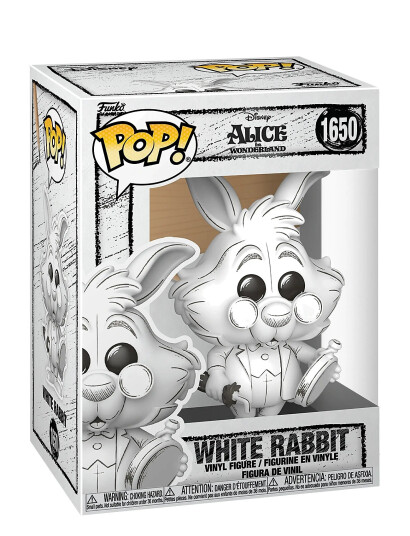 Funko Pop Vinyl Sketched White Rabbit Figur i Rosa