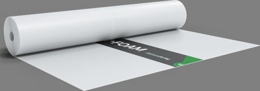 TECCA T-Foam Gulvunderlag 1200 x 2 mm x 12,5 m, Gulv