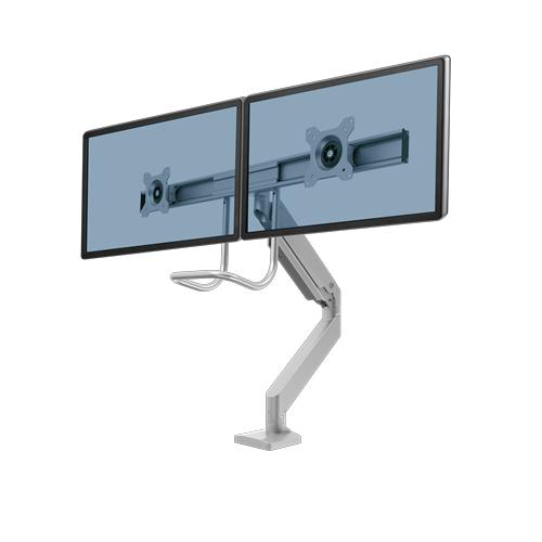 FELLOWES Eppa Crossbar Monitorarm silber FELLOWES Eppa Crossbar Monitorarm silber