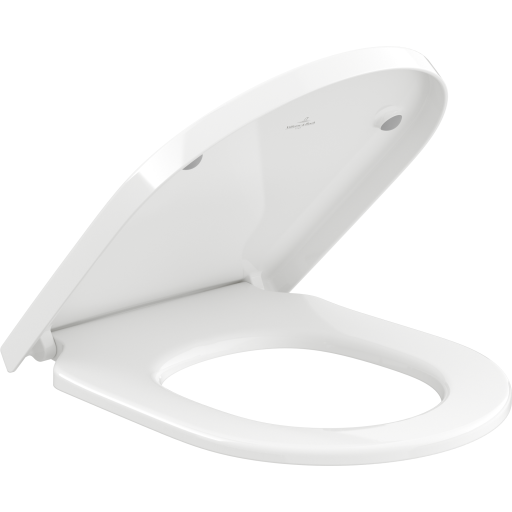 Villeroy & Boch Subway 2.0 3.0 Toalettsete Med Soft Close AntiBac Hvit