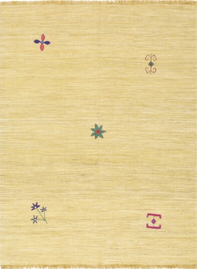 Orientalsk Teppe   Modern Kelim Hand Woven   153 x 200 cm Størrelse: 153 x 200 cm