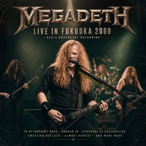 Megadeth Live in Fukuoka 2000 CD