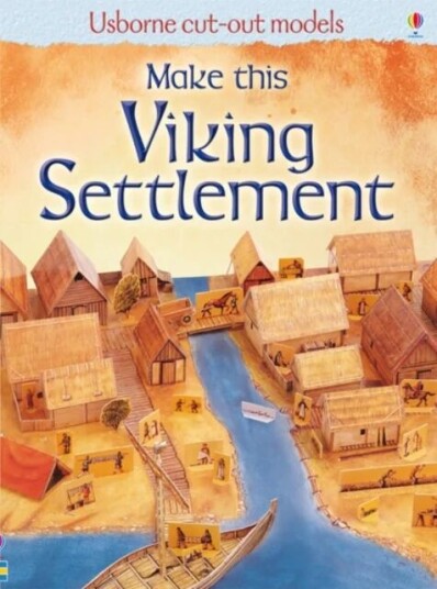 Make this viking settlement (cut-out models) av Iain Ashman