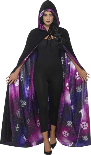 Smiffys Galaxy Ouija Vendbar kappe