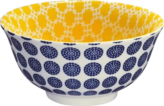Cilio AMICI skål 85 cl 18 cm prikker
