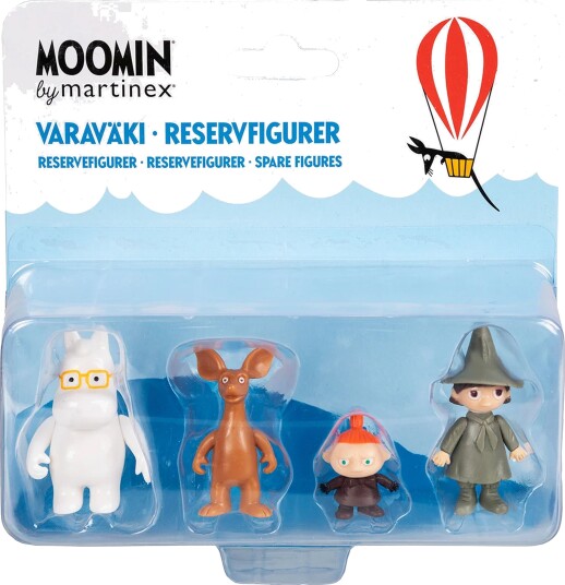 Moomin Venner Figursett med Snorken, Sniff, Lilla My og Snusmumriken