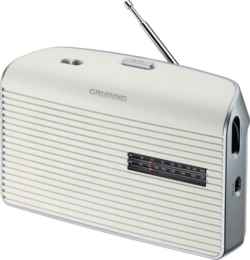 Grundig Music 60 FM/MW Radio Hvit/Sølv