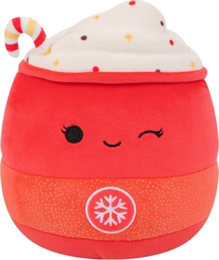 Squishmallows Kosedyr 19 cm Tinsley Squishmallows OneSize Kosedyr Hvit Rød Squishmallows Kosedyr 19 cm Tinsley Squishmallows OneSize Kosedyr Hvit Rød