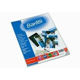 BANTEX Fotolomme 10x15 0,8mm trett 8 foto trans.  10 