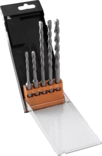 Avit Hardmetall Hullbor-Sett 5 Deler 5/6/7/8/10 Mm Sds-Plus Avit Hardmetall Hullbor-Sett 5 Deler 5/6/7/8/10 Mm Sds-Plus