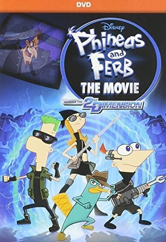 Phineas & Ferb The Movie: Across Second Dimension DVD