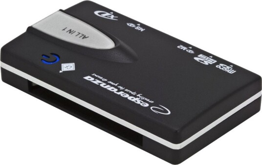 Esperanza EA129 Minnekortleser All-in-One USB 2.0 Esperanza EA129 Minnekortleser All-in-One USB 2.0