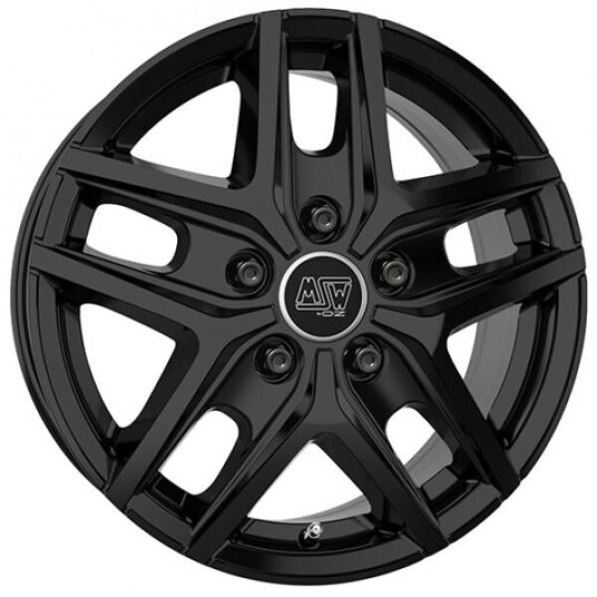 Msw 40 Van Gloss Black 6.5x16 5x160 ET55 B65.1 Msw 40 Van Gloss Black 6.5x16 5x160 ET55 B65.1