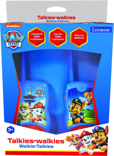 Walkie Talkie Paw Patrol, 120 meter Walkie Talkie Paw Patrol, 120 meter
