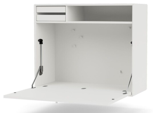 Montana STUDIO vegghengt skrivebord, 01-White
