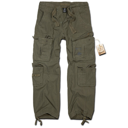 Brandit Pure Vintage Bukser L Grønn