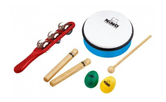 Nino Percussion Set-3 Perkusjonssett 6 Stk. Nino Percussion Set-3 Perkusjonssett 6 Stk.