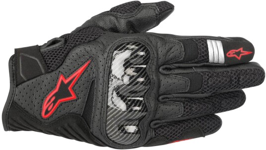 Alpinestars SMX 1 Air V2 Hansker S Svart Rød Alpinestars SMX 1 Air V2 Hansker S Svart Rød