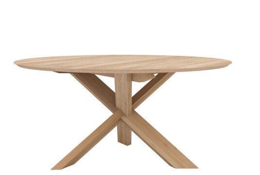 Ethnicraft Circle spisebord Eik lakk Ø 163 cm