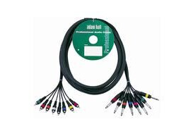 Unknown Multikabel 8x8 Rca-Jack 5m