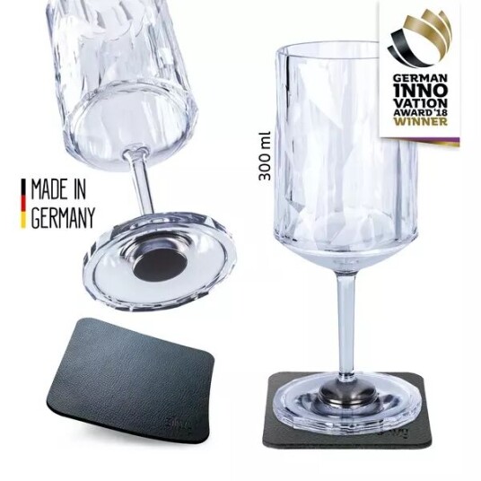 Silwy Magnetisk Vinglass 0,3 L Silwy Magnetisk Vinglass 0,3 L