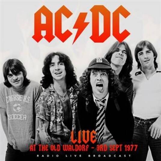ACDc Best Of Live At The Waldorf, San Francisco September 3, 1977 Vinyl 180 Gram