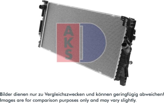 AKS DASIS 050121N Radiator motorkjøling AKS DASIS 050121N Radiator motorkjøling