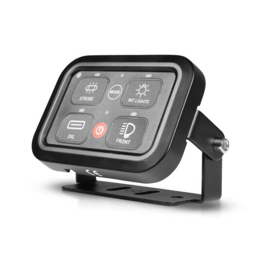 Bryterpanel PURELUX Multi switch Dashboard Controller 4 enheter 10 30V