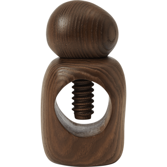 Ferm Living Cairn Nøtteknekker Mørkebrun