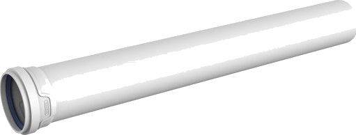 Wavin AS+ Avløpsrør 75x500 mm Med Muffe i PP-M