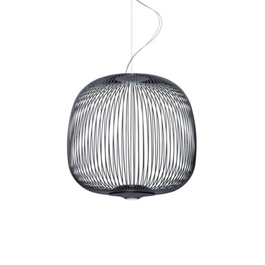 Foscarini Spokes 2 Midi Taklampe med LED Grå Foscarini Spokes 2 Midi Taklampe med LED Grå