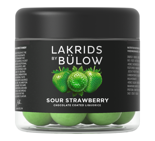 Sour strawberry C lakris 115g