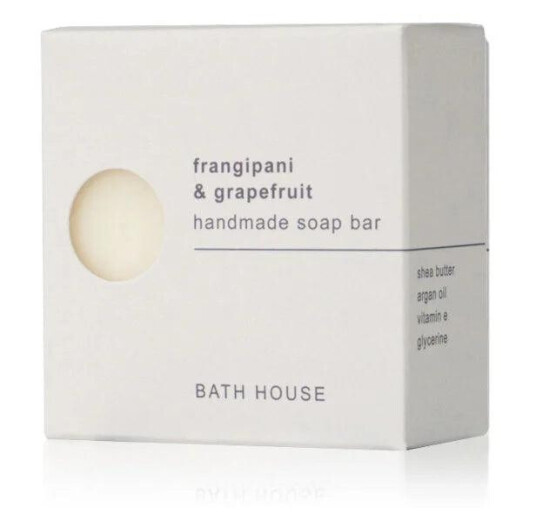 Bath House, Bath Soap Frangipani & Grapefruit
