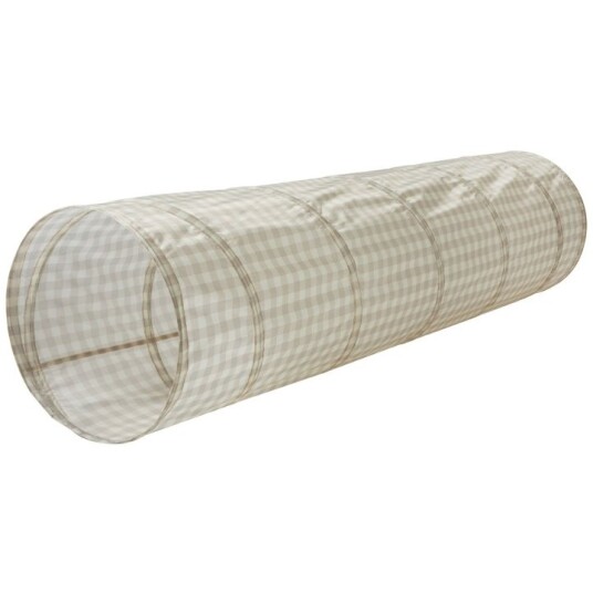 3 Sprouts Leketunnel Gingham/Beige ITLGBG