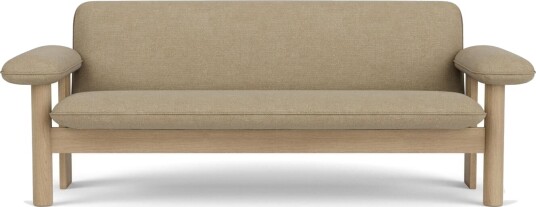 Audo Copenhagen Brasilia Sofa 2 seters eik/Bouclé