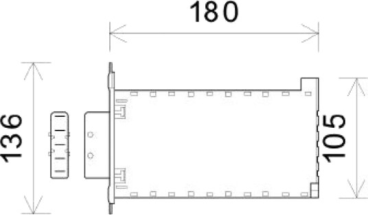Varmeapparat register DIEDERICHS DCM3835