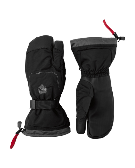 Gauntlet SR 3 Finger Black/Black 7