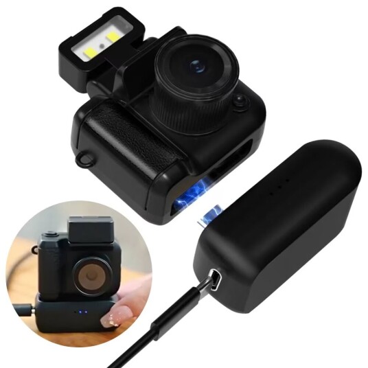 HD1080P Mini Kamera Bærbart Lomme Cam med LCD Skjerm Digitalt