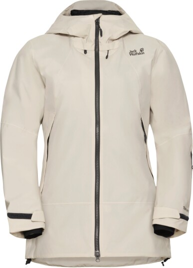 Jack Wolfskin Women"s Flowline Pro 2l Ins Jacket Pale Sand M