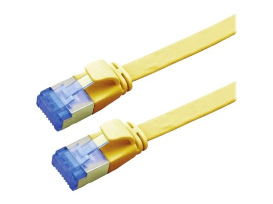 Value Patchkabel Value Ftp Cat.6A (Class Ea) Extra Plat Geel 1 M Value Patchkabel Value Ftp Cat.6A (Class Ea) Extra Plat Geel 1 M
