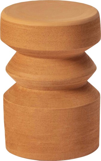 Mila Side Table Ø36 Terracotta