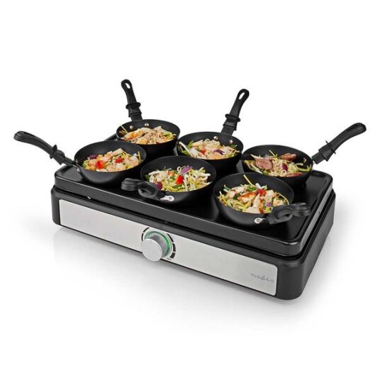 Nedis FCRA310FBK6, 600 W, 270 mm, 440 mm, 100 mm, 262 g, 6 stykker